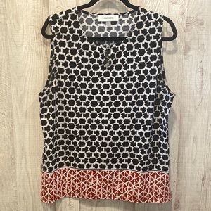 Jones Studio Slinky Shell Top, Size XL